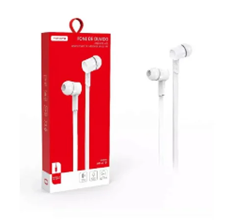 Fone de ouvido p3 1.2m tomate mf-a101