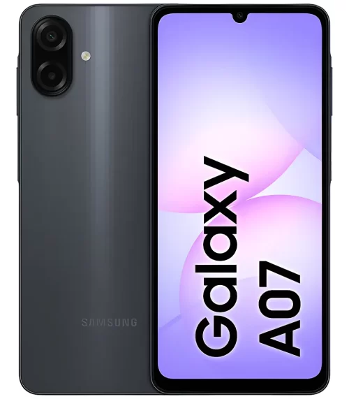 Smartphone Samsung Galaxy A07 128 GB 4 GB RAM Tela 6,7” 50 MP Dual SIM – Preto